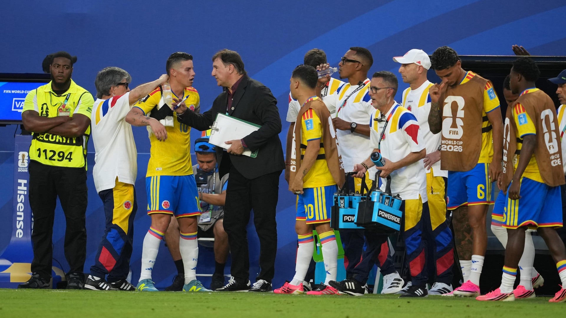 Néstor Lorenzo, entrenador de la selección Colombia - Foto: EFE