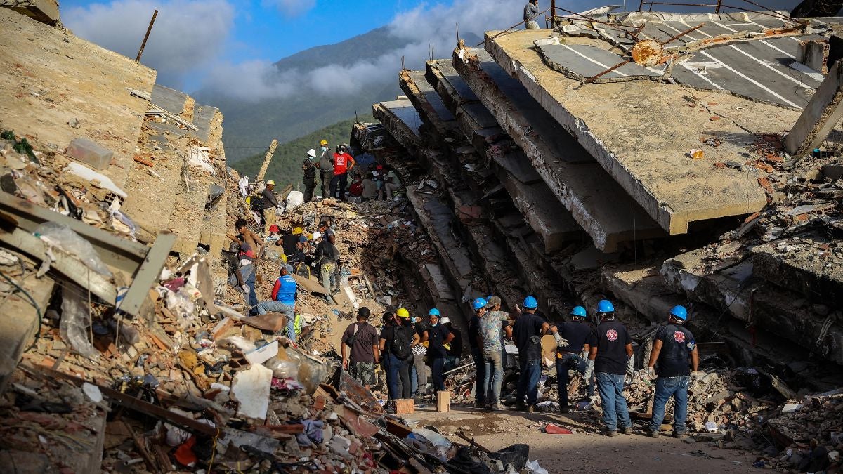 Terremoto en Venezuela (AFP)
