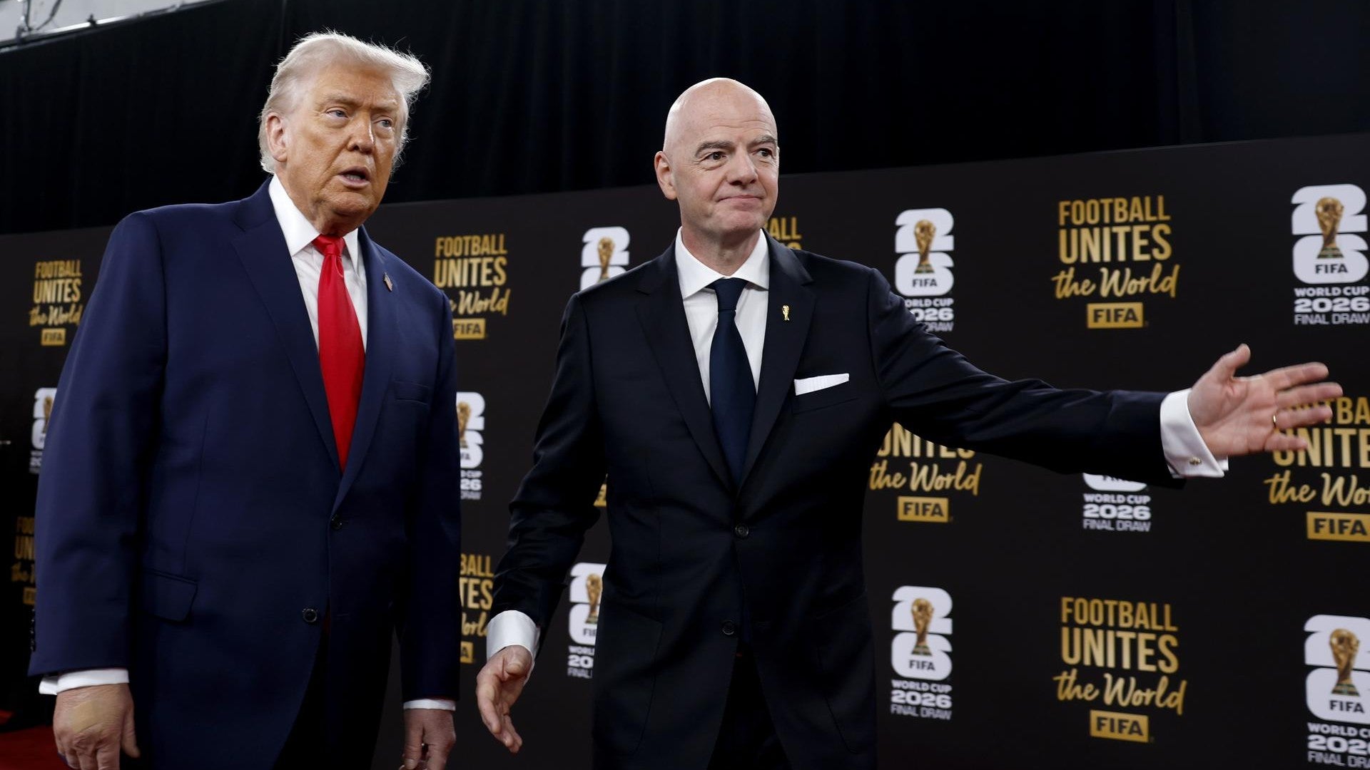 Donald Trump y Gianni Infantino / FOTO: EFE