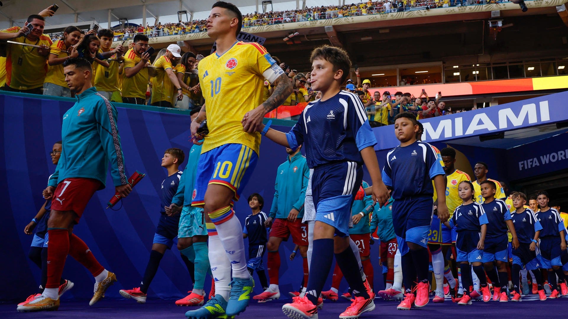 Colombia ante Portugal en el Mundial 2026 - Foto: EFE