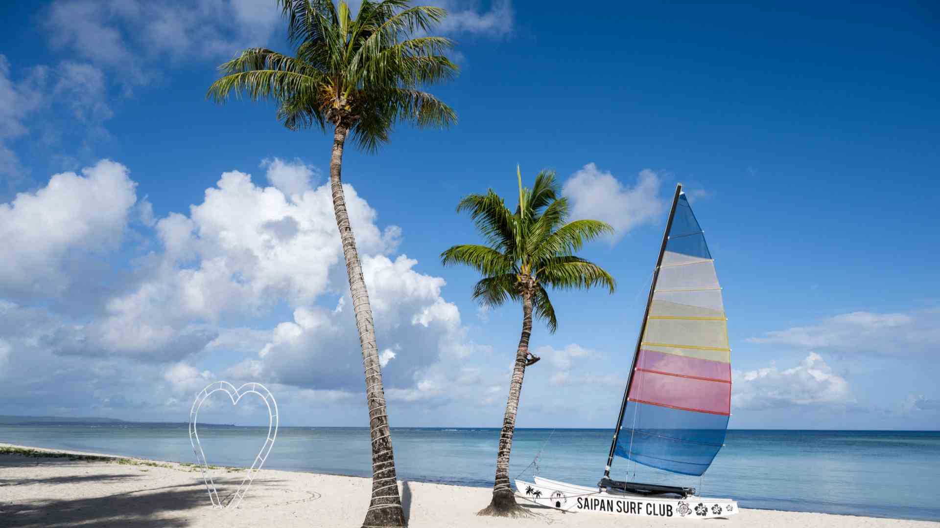 Vista general de una playa en Saipán, Islas Marianas del Norte - AFP