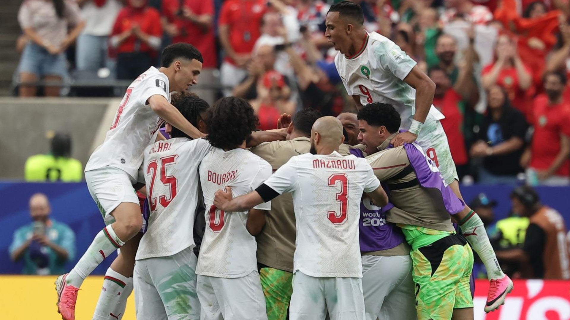 Marruecos celebra / FOTO: EFE