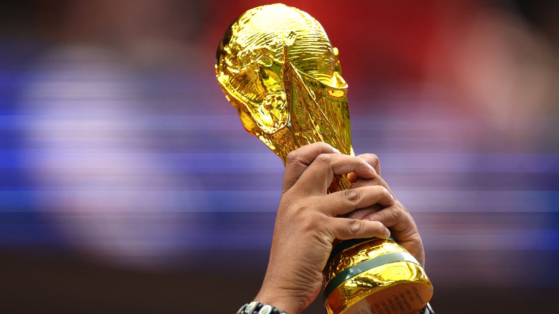 Trofeo de la Copa Mundial de Fútbol | Foto AFP