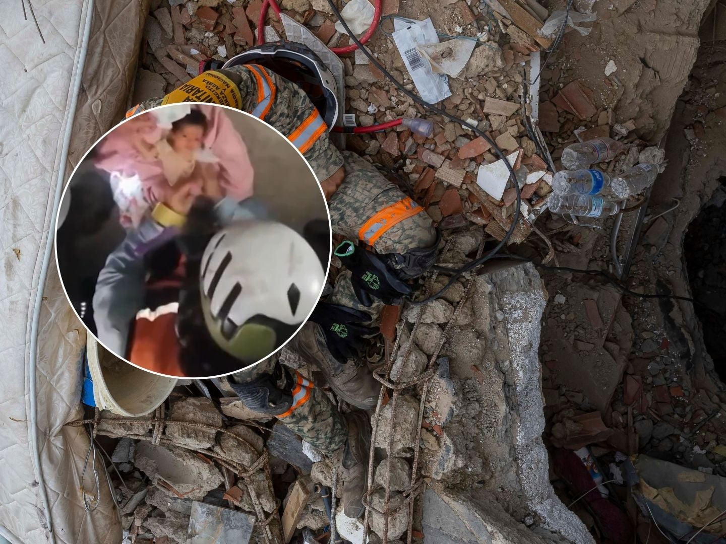 “No pensé en mí, solo en que mi hijo se salvara”: el conmovedor relato de los padres del “bebé milagro” rescatado tras los terremotos en Venezuela
