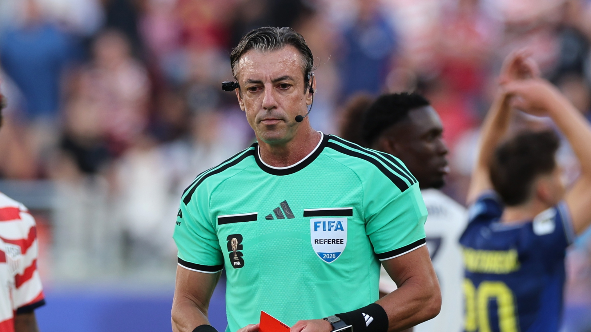 Árbitro brasileño, Raphael Claus | Foto: EFE