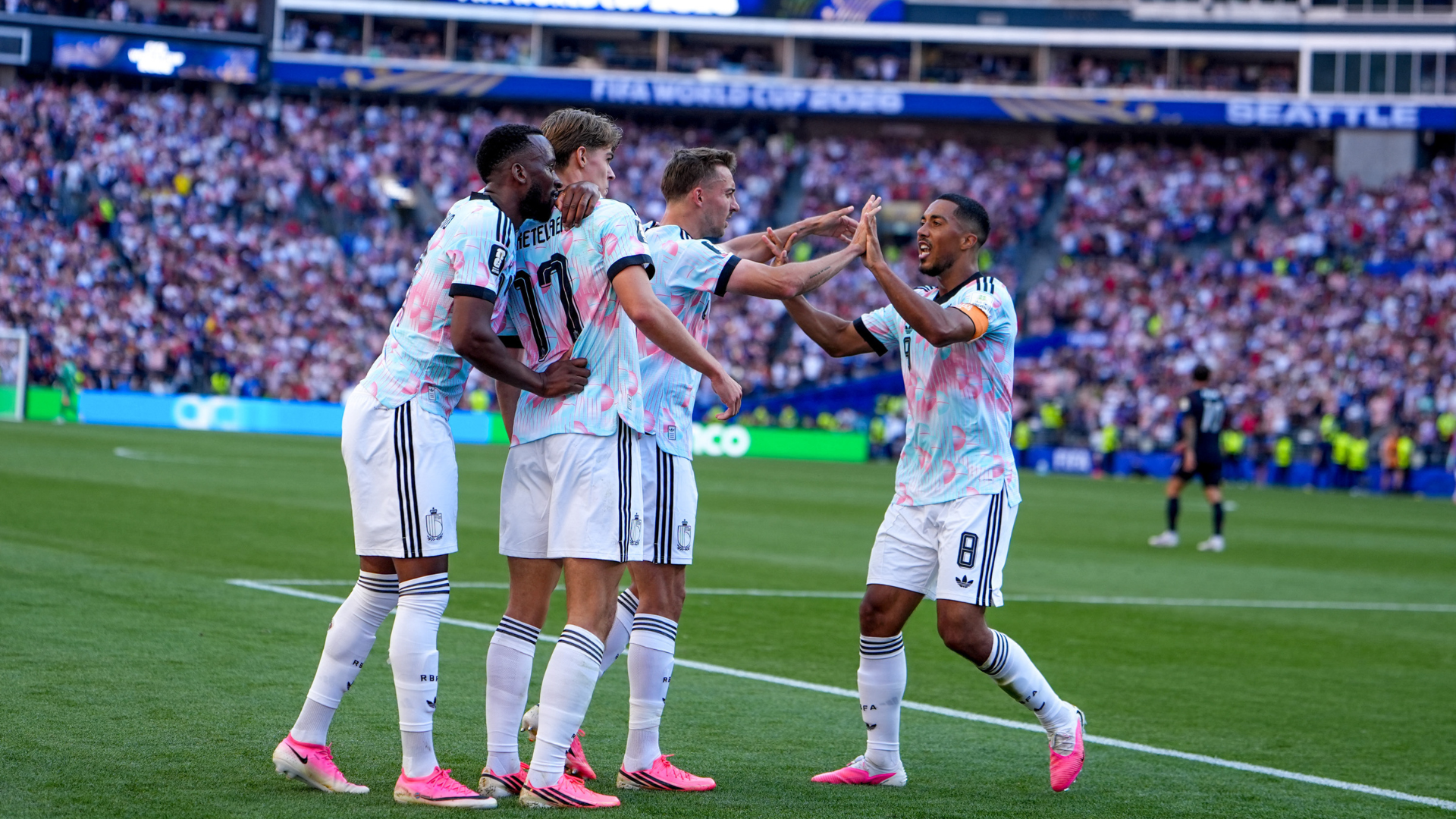 Jugadores de Bélgica | Foto: AFP