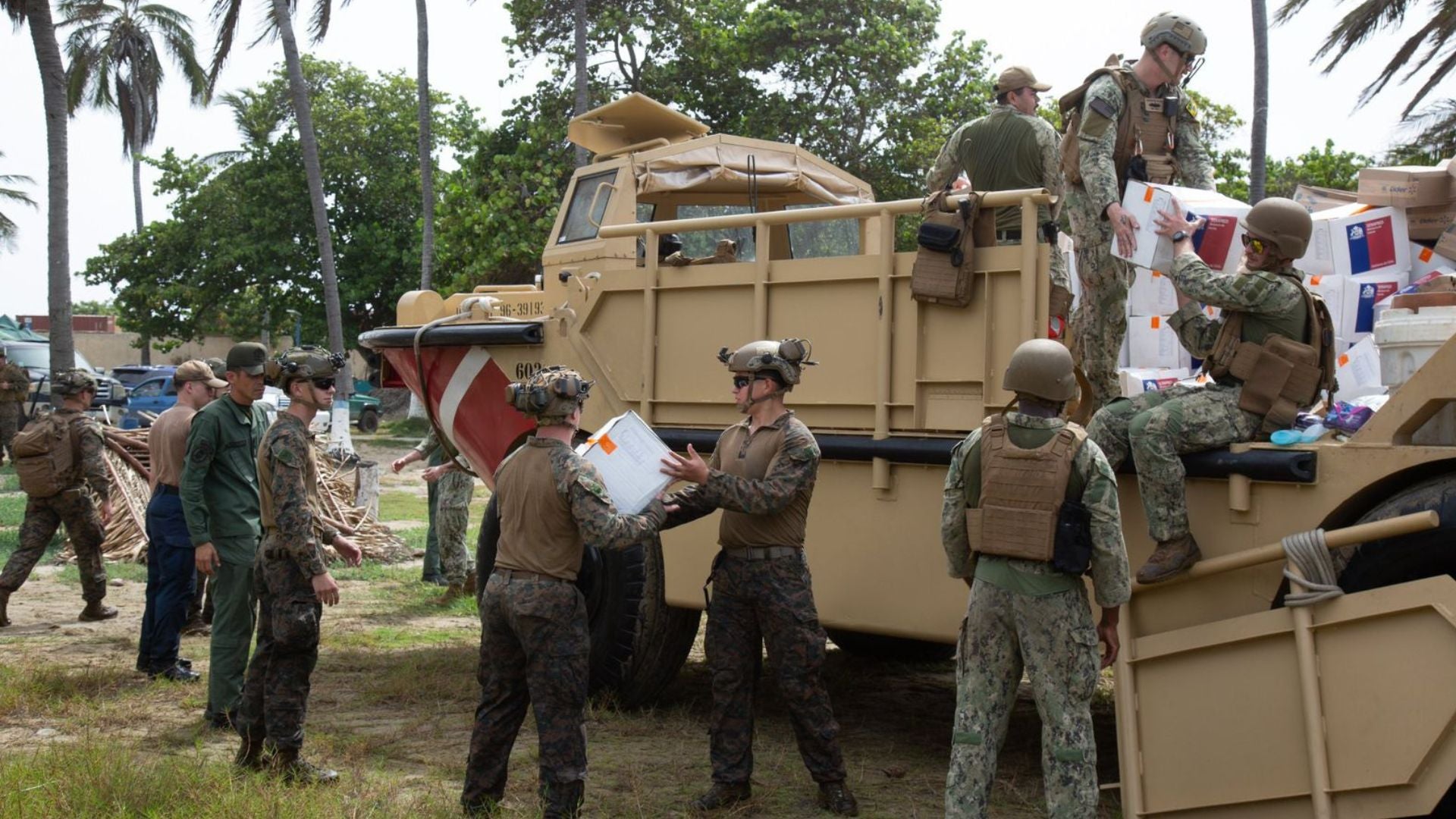 Embajada de EE. UU. en Caracas revela imágenes de la ayuda humanitaria enviada a Venezuela tras los devastadores terremotos