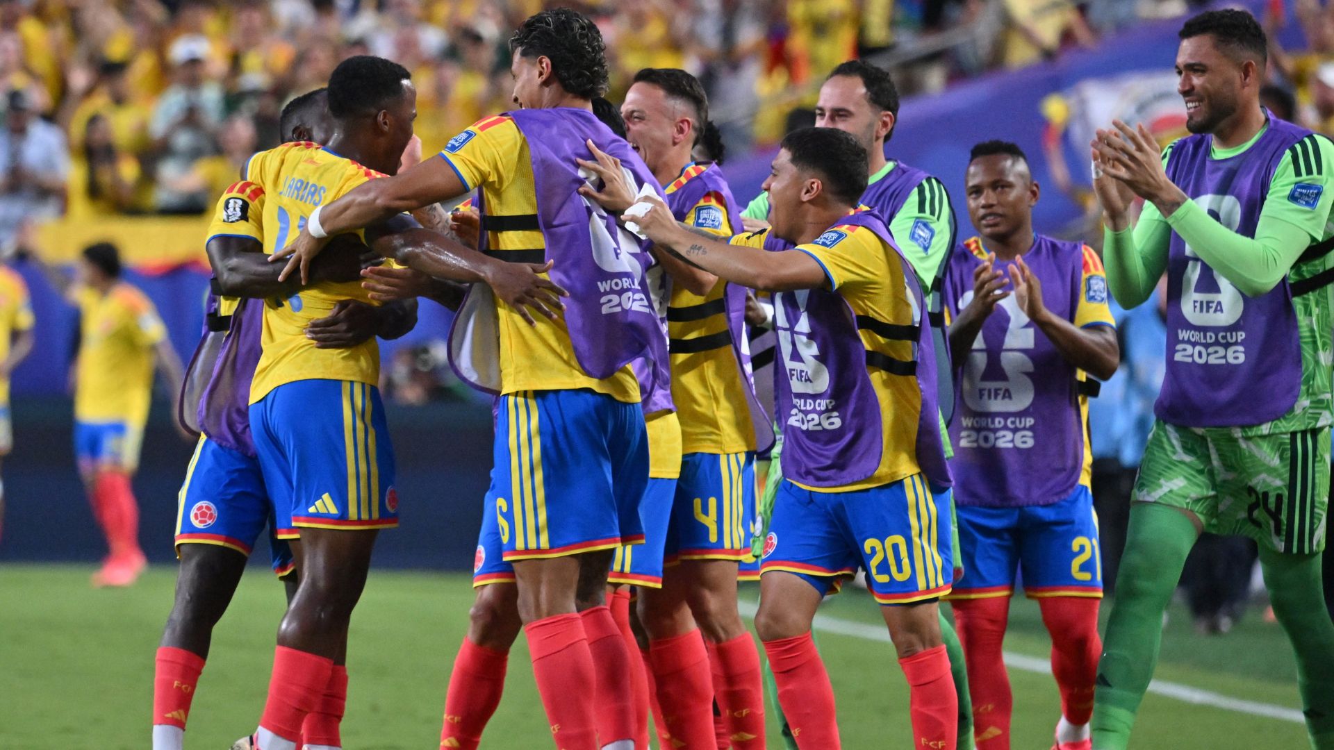 Selección Colombia celebrando - EFE