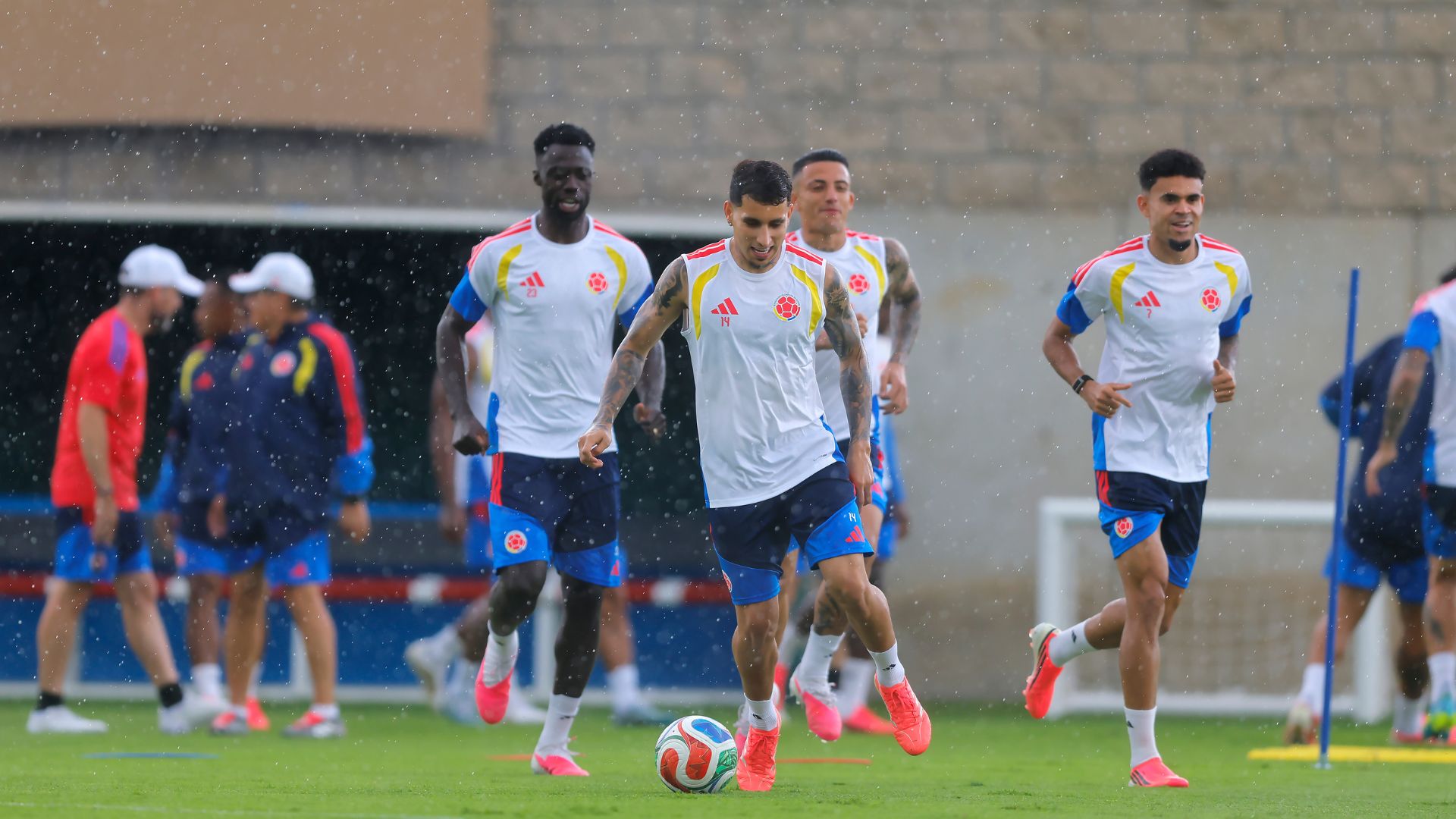 Gustavo Puerta entrenando foto- EFE