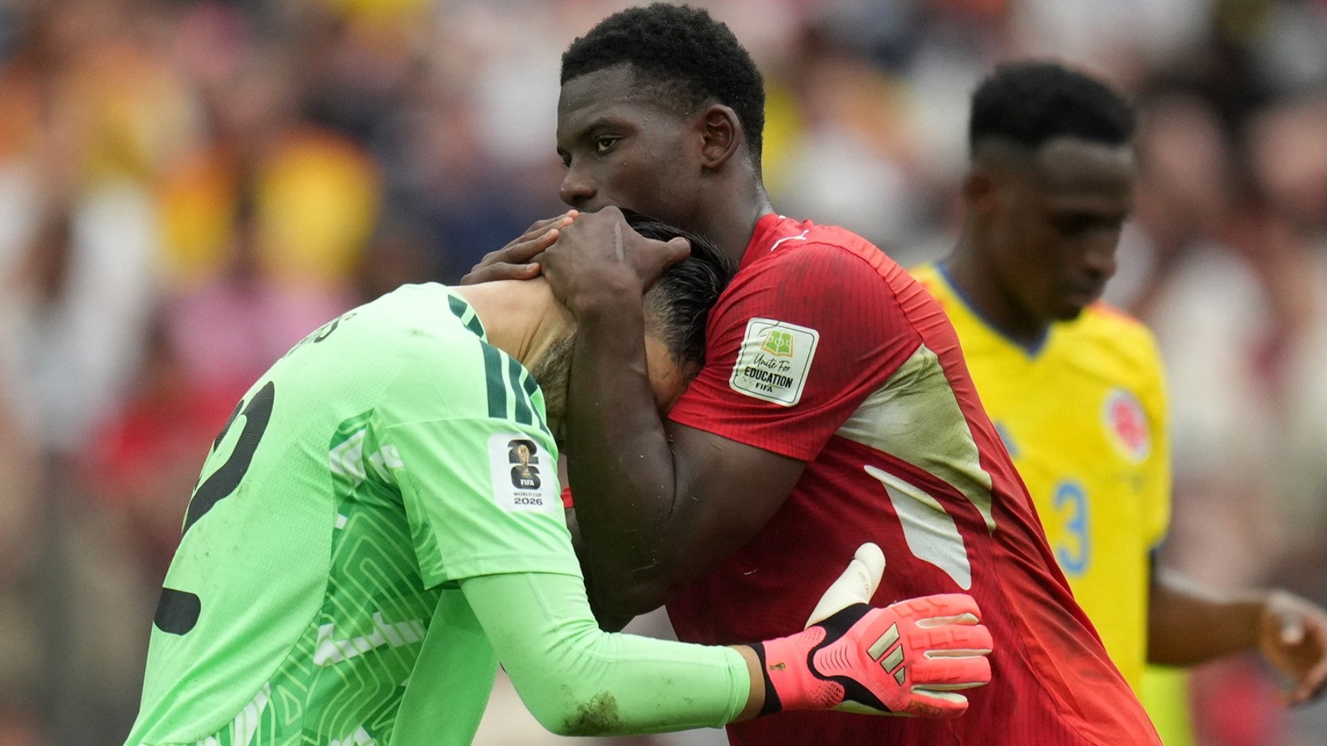Jugadores de la selección de Colombia y la selección de Suiza (Copa Mundial de la FIFA 2026) - Foto: EFE