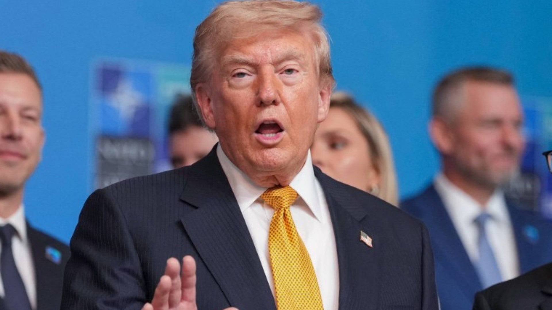 Trump en Cumbre de la OTAN en Ankara en julio de 2026 (AFP)