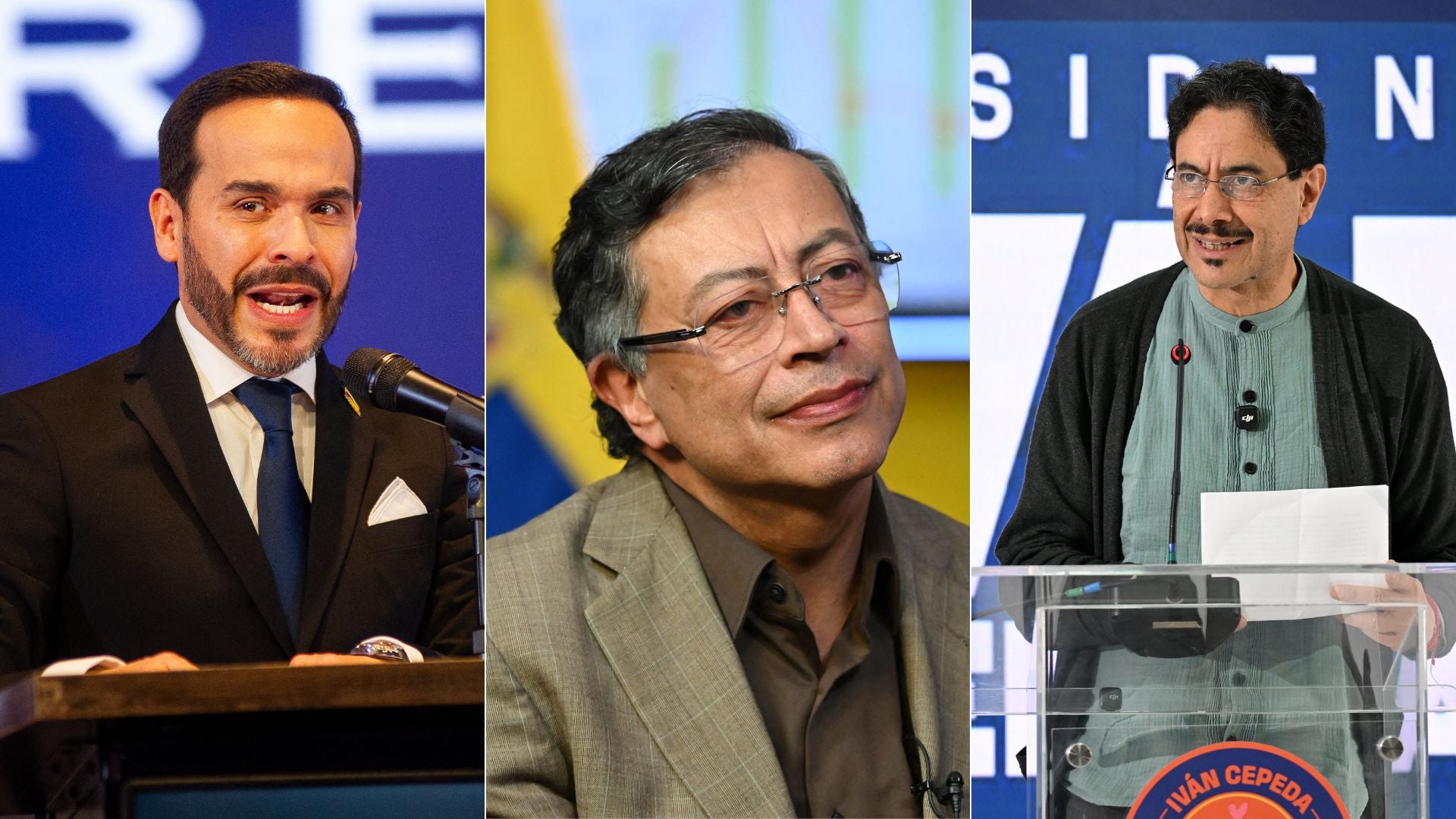 Contundente mensaje de Abelardo de la Espriella a Gustavo Petro e Iván Cepeda - Fotos: AFP