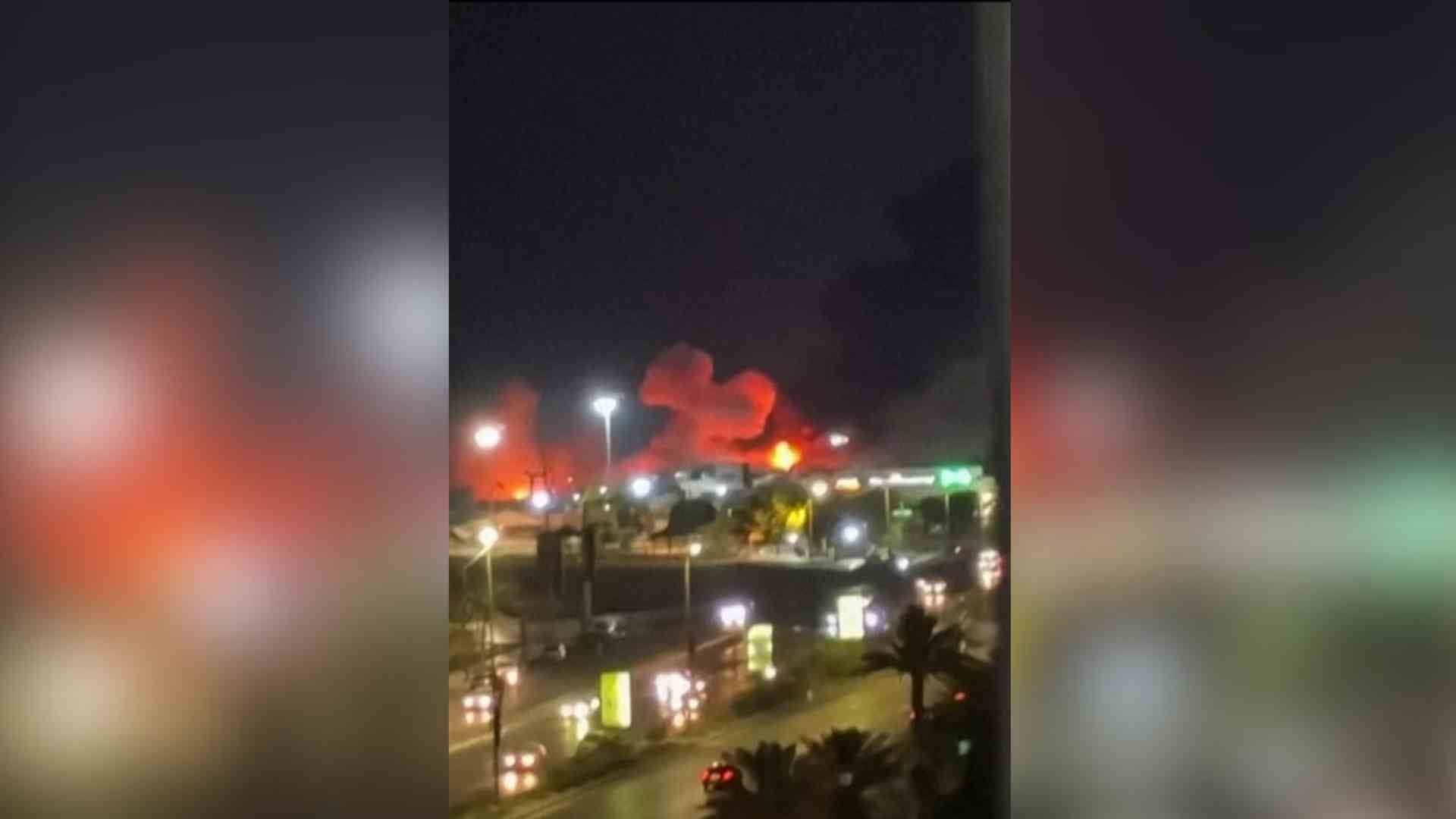Ataques de EEUU en Bandar Abbas, la principal ciudad portuaria de Irán - Foto AFP