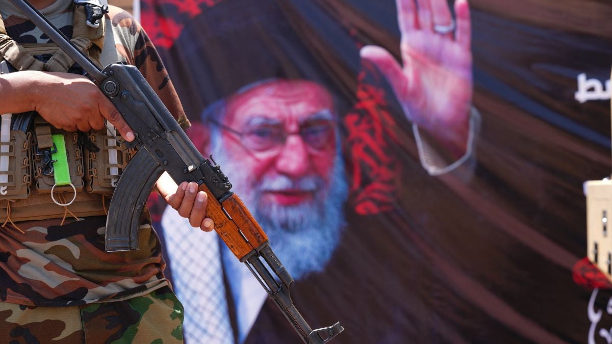 Foto de referencia del régimen de Irán (AFP)
