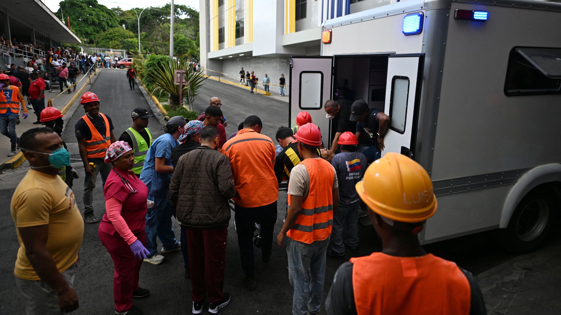 Hospital en Caracas - Foto AFP