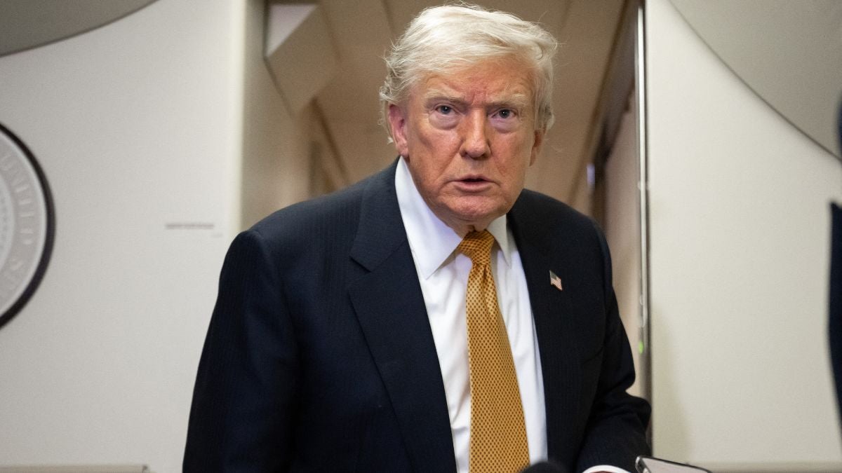 Donald Trump, presidente de EE. UU. (AFP)