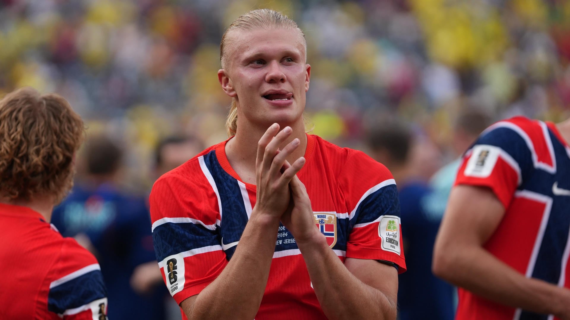 Erling Haaland, delantero de Noruega / FOTO: EFE
