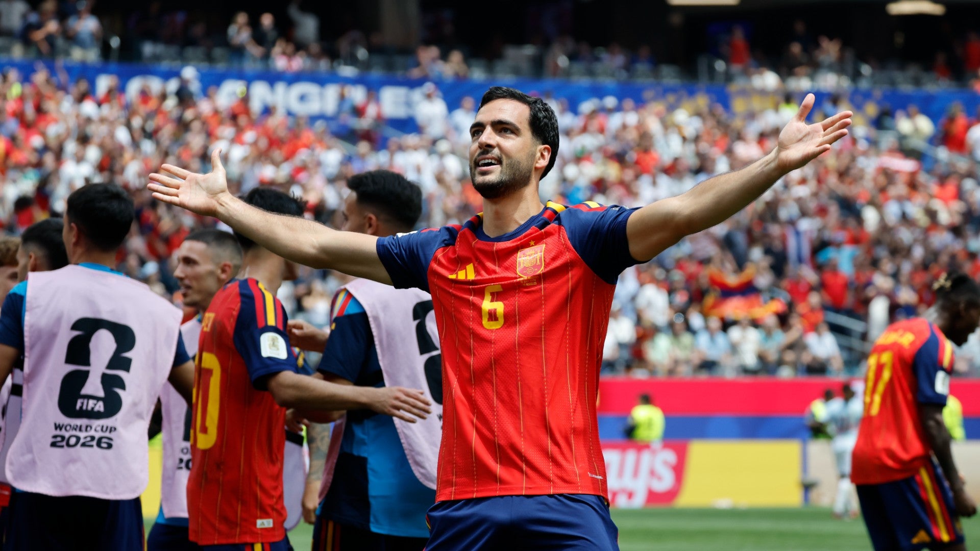 Jugadores de la selección de fútbol de España - Foto: EFE