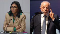 Delcy Rodríguez y Lula da Silva | Foto: EFE