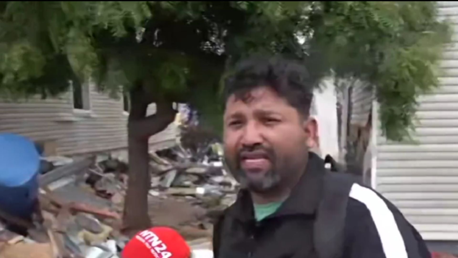 Larry Rojas, afectado por los terremotos de Venezuela - Foto captura