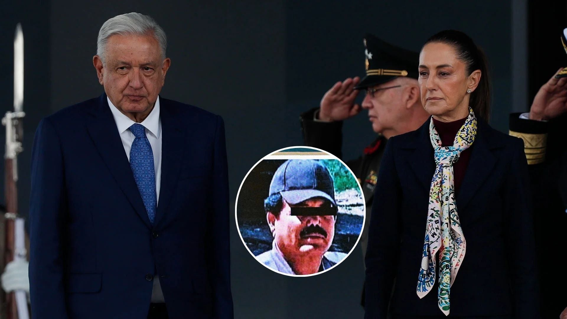 Manuel López Obrador y Claudia Sheinbaum (EFE) - Ismael "El Mayo" (AFP)