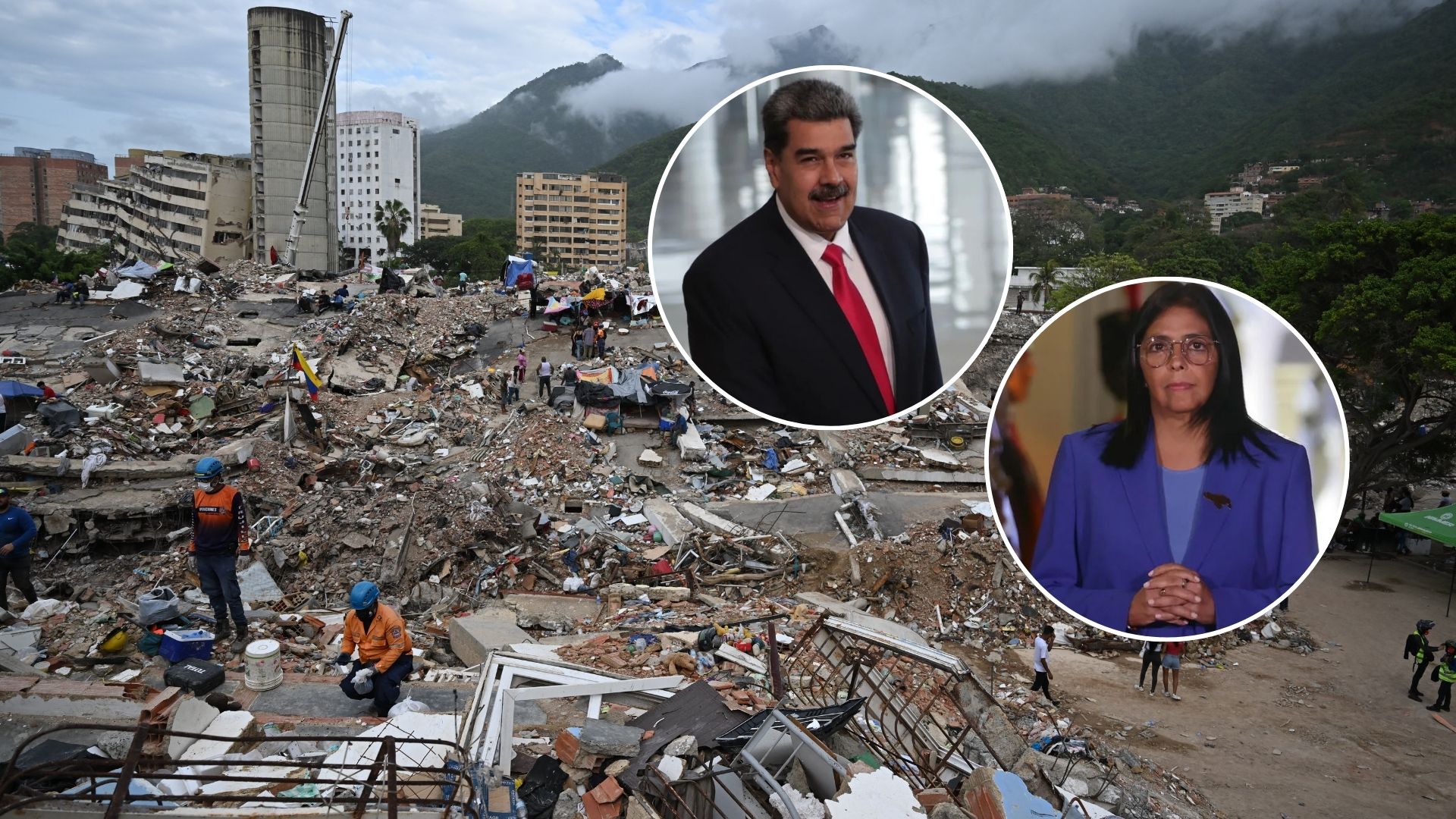 El régimen venezolano tendría responsabilidad dentro de la tragedia - Fotos: EFE/AFP