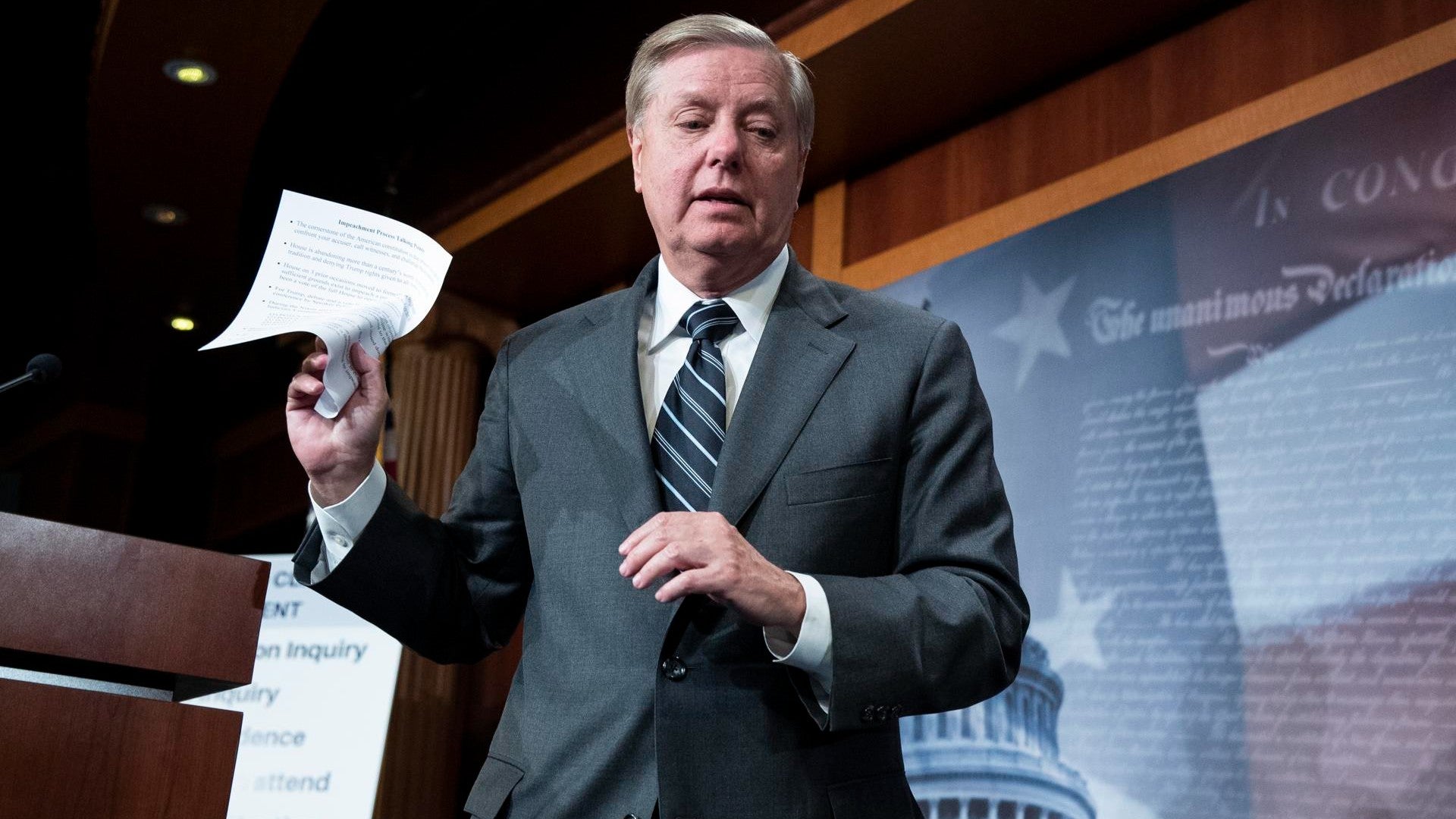 Lindsey Graham, exsenador de EEUU. (EFE)