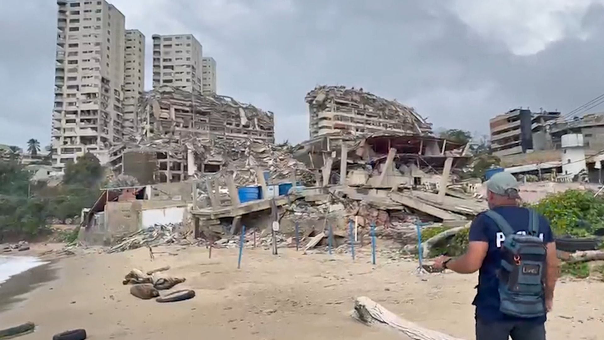 Foto: NTN24 en La Guaira