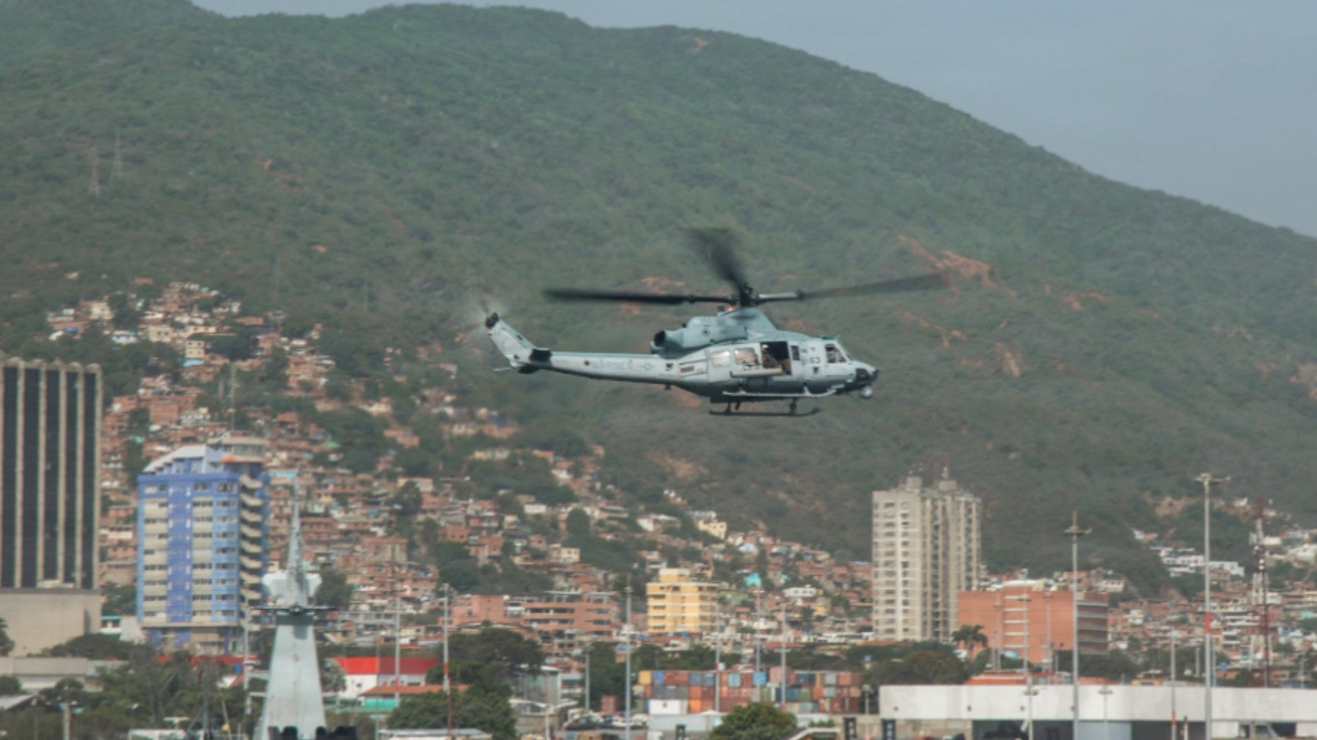 Sobrevuelo de EE.UU en Venezuela. (Comando Sur de EE. UU.)