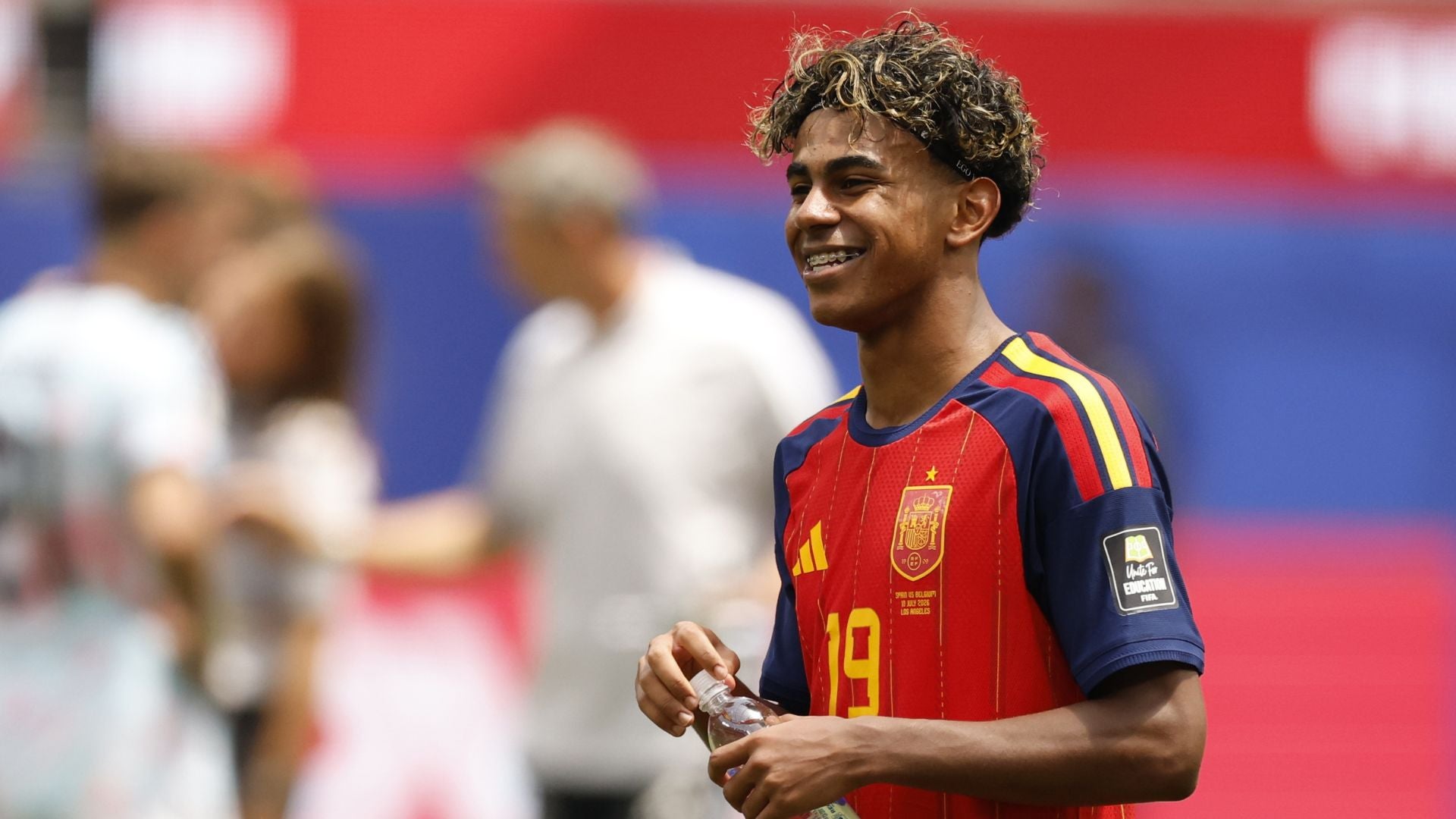 Lamine Yamal jugador de España - Foto: EFE