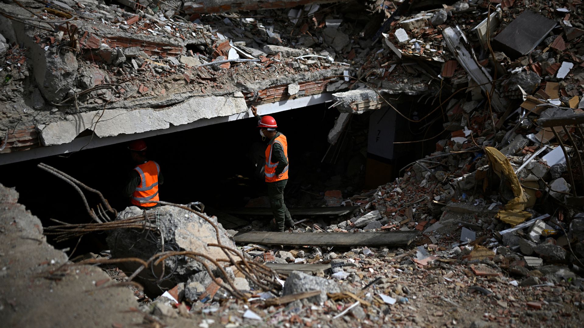 Escombros en La Guaira, Venezuela - Foto AFP