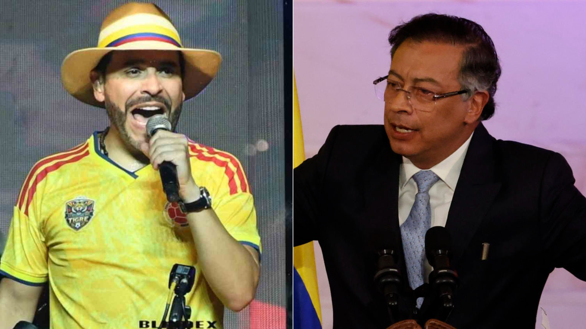 Abelardo de la Espriella y Gustavo Petro | Foto: EFE