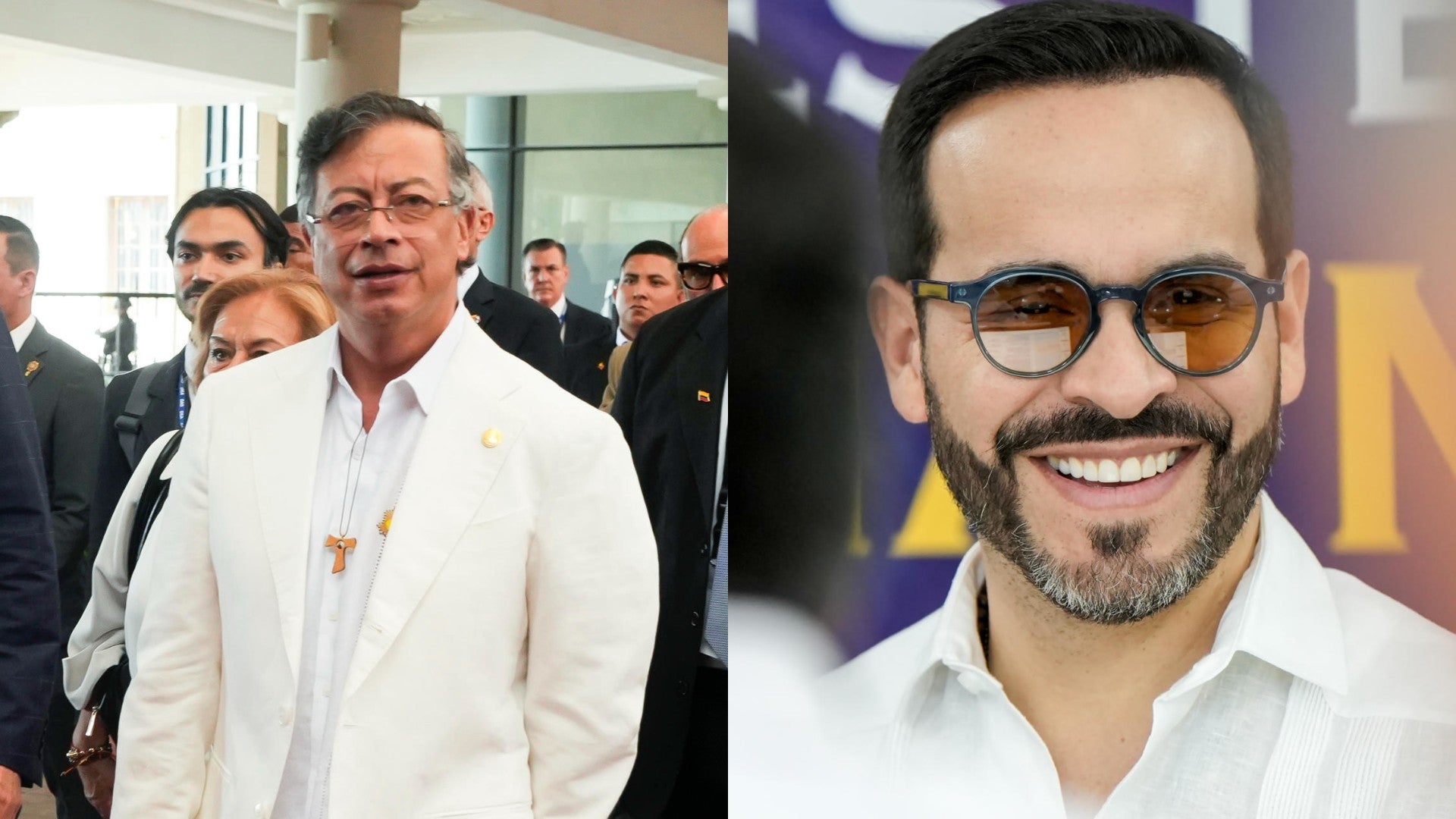 Gustavo Petro y Abelardo De La Espriella - Fotos: EFE