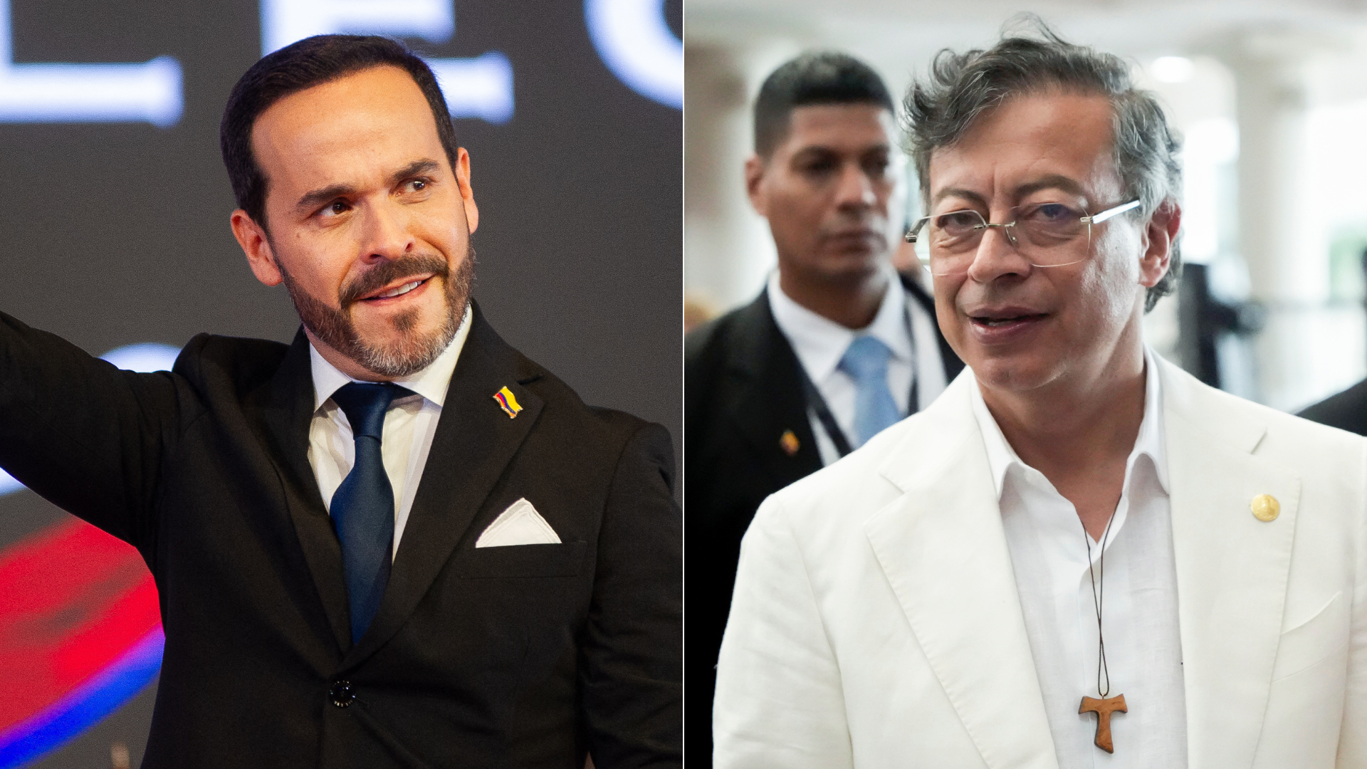 Abelardo de la Espriella y Gustavo Petro | Foto: EFE