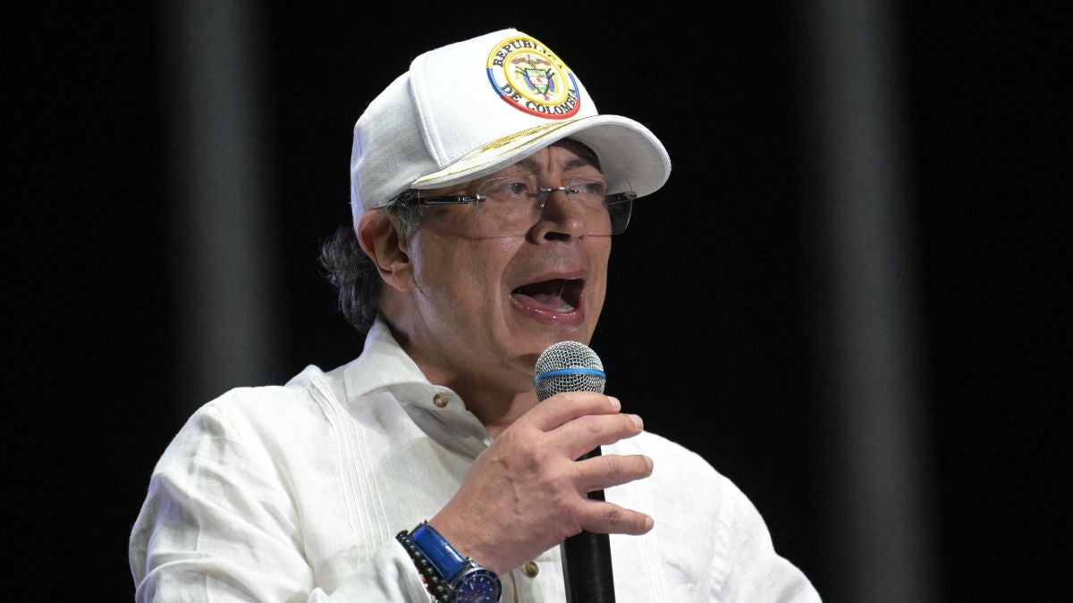 Gustavo Petro, presidente de Colombia (AFP)