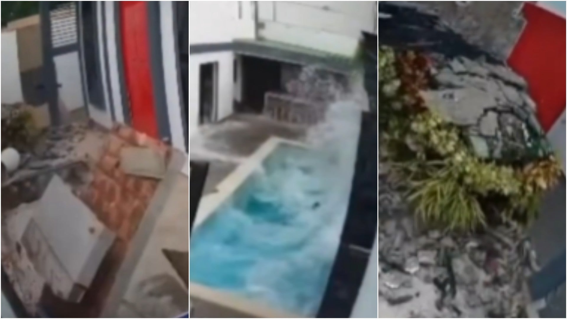 Daños provocados por los terremotos en Venezuela - Fotos: X