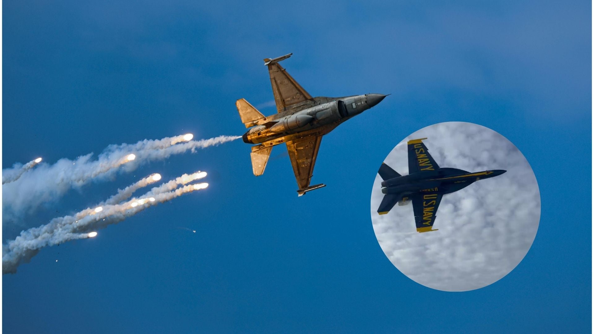 Avión de caza - Canva