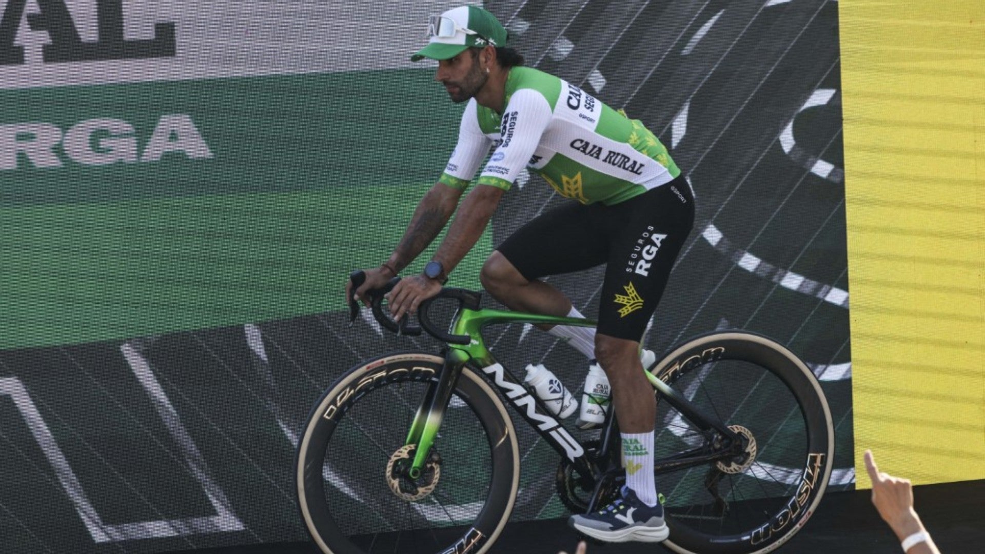 Ciclista Fernando Gaviria. (AFP)