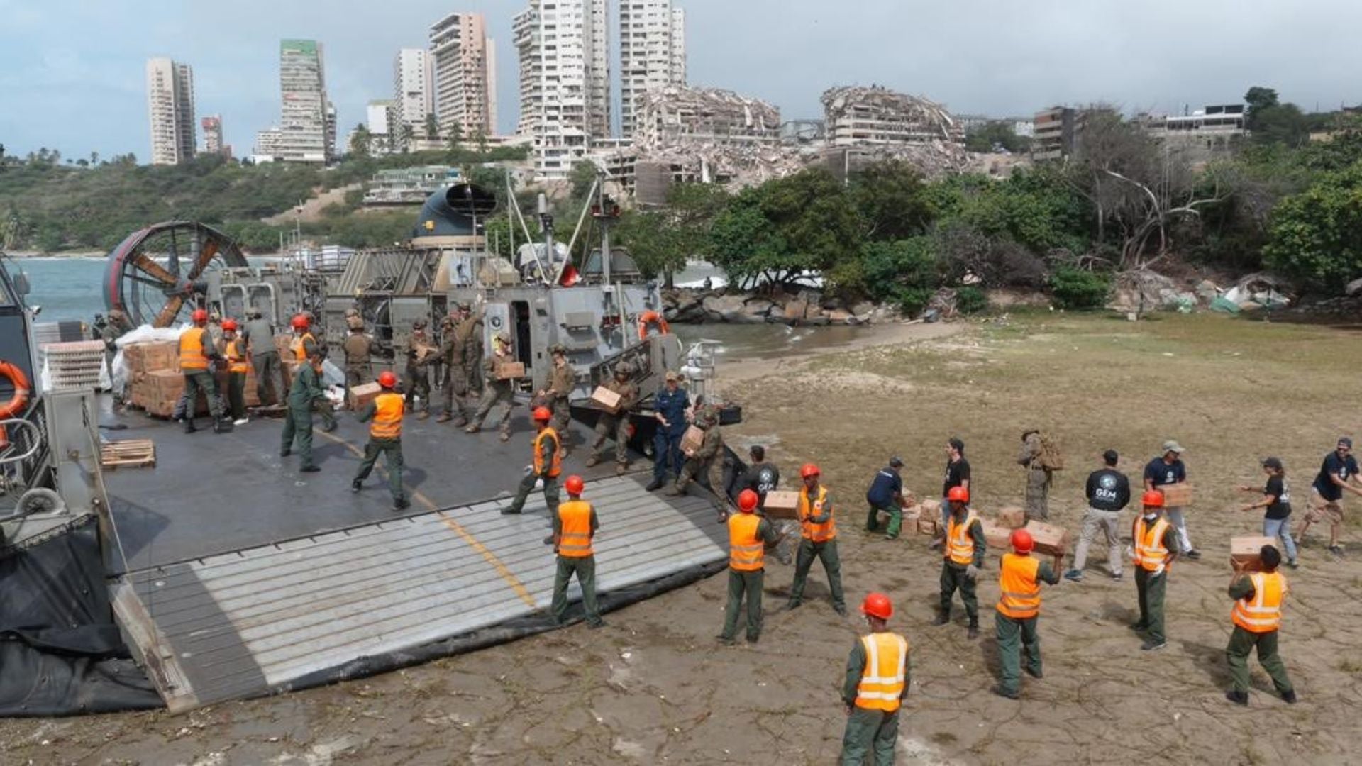 Entrega de ayuda humanitaria de EEUU a Venezuela - Foto tomada de X @usembassyve
