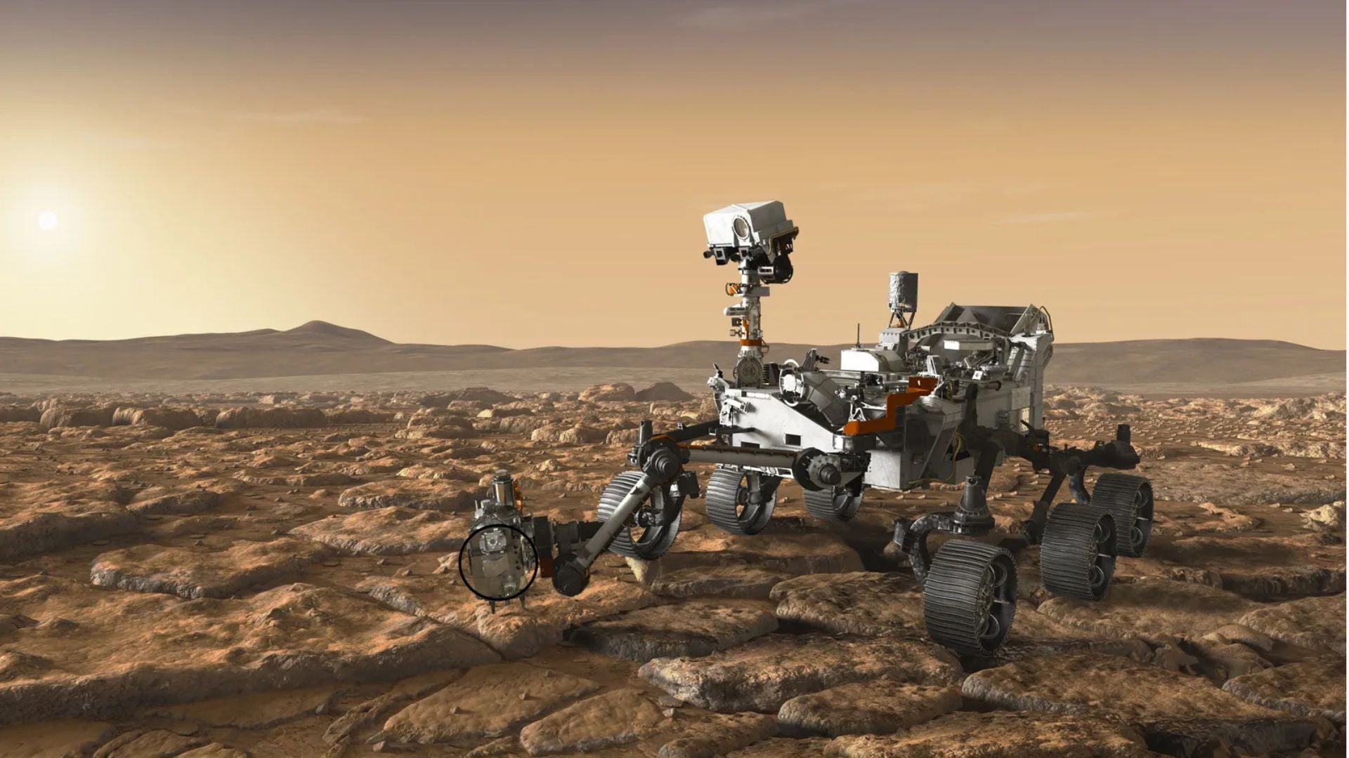 Rover Perseverance en Marte-Foto: NASA