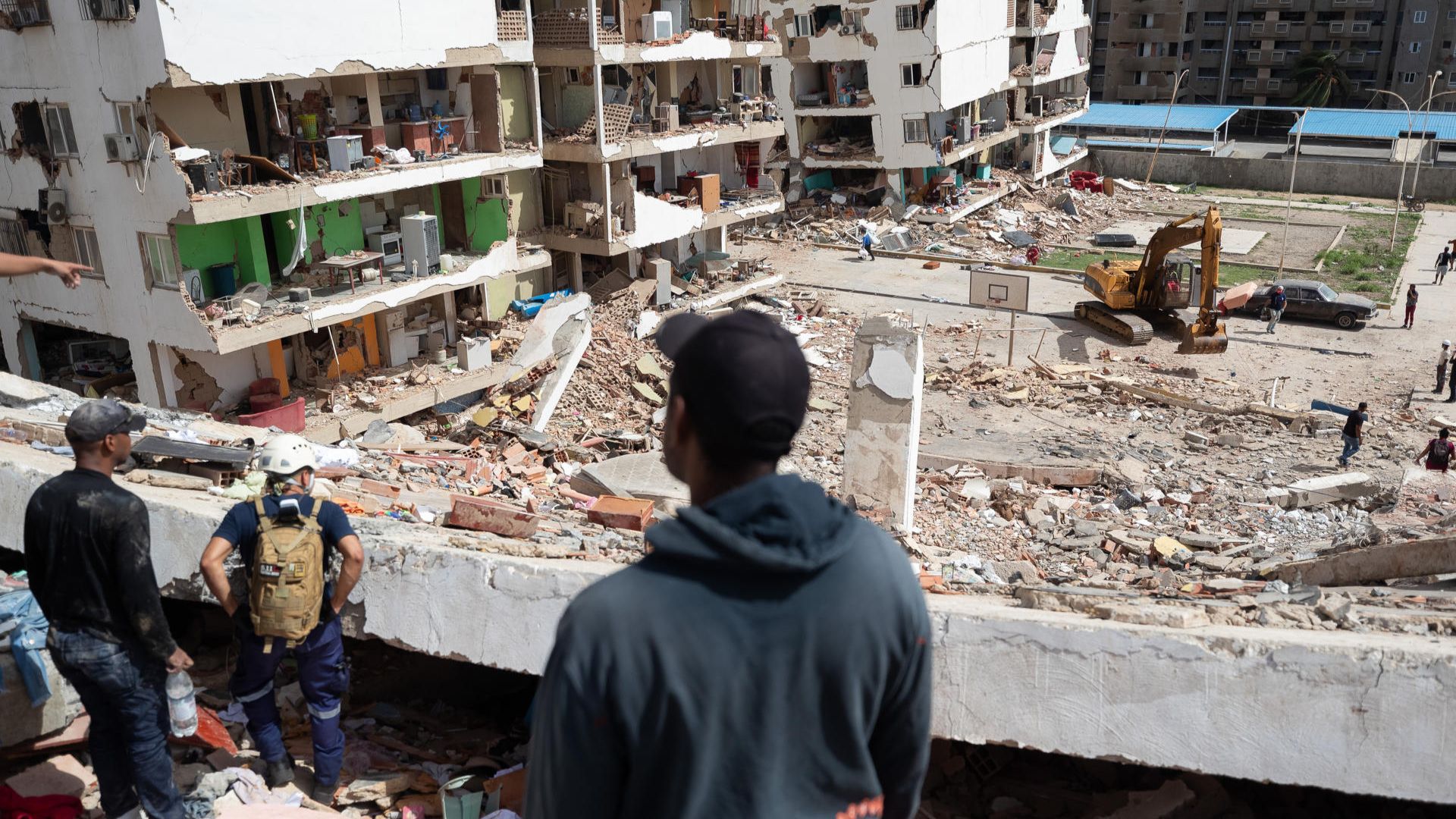 Damnificados por los terremotos en Venezuela - Foto referencia: EFE