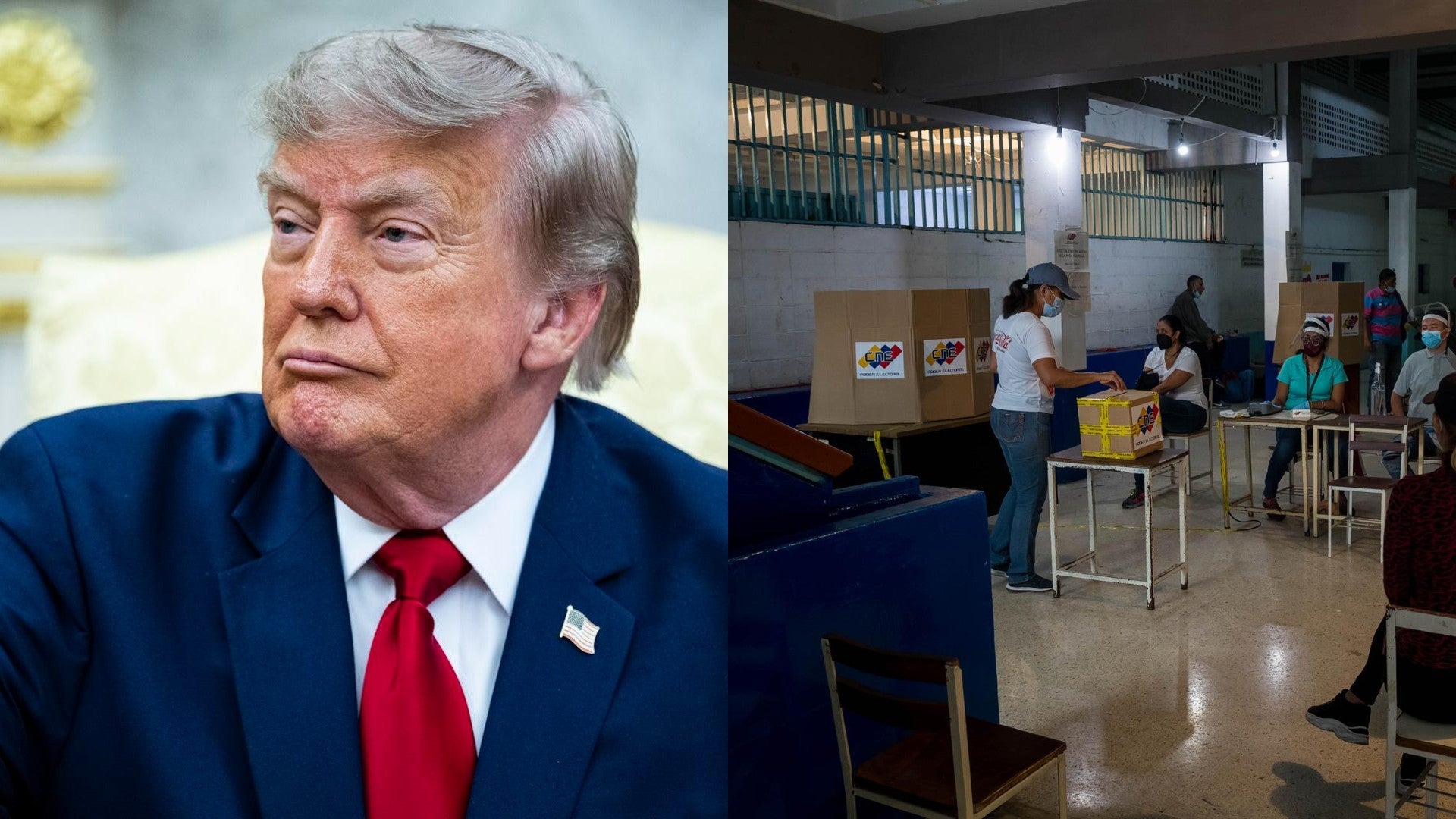 Donald Trump, presidente de Estados Unidos, y elecciones en Venezuela en 2020 - Foto: EFE