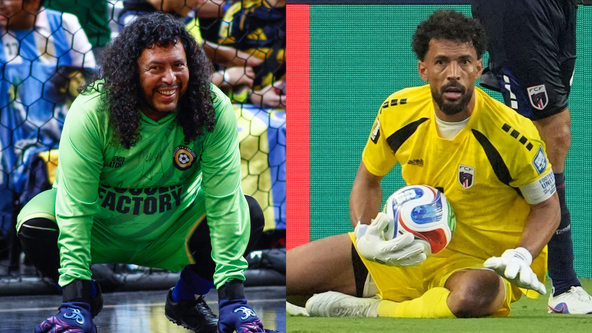 Rene Higuita - AFP / Vozinha - EFE