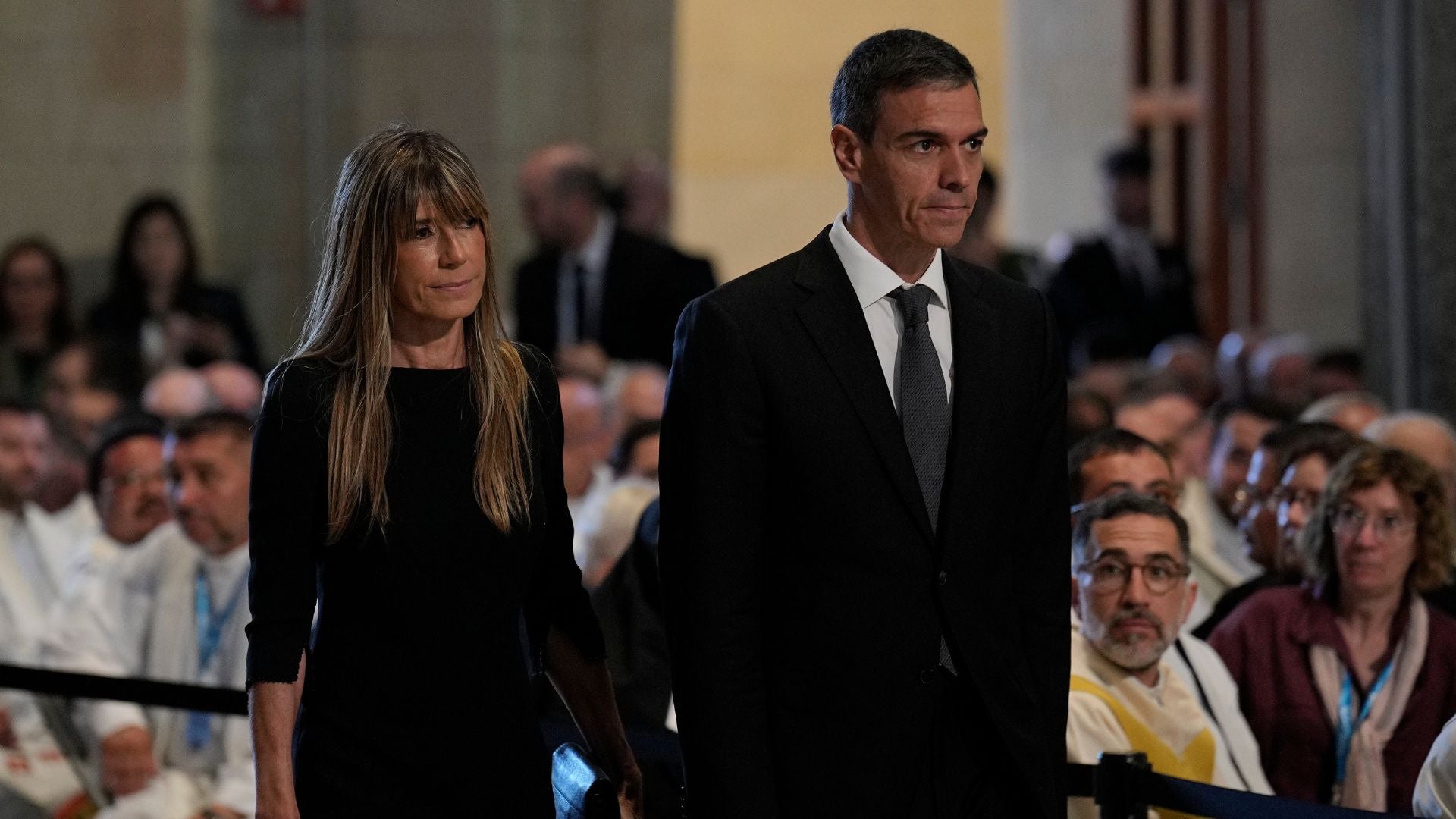Begoña Gómez y Pedro Sánchez - Foto EFE