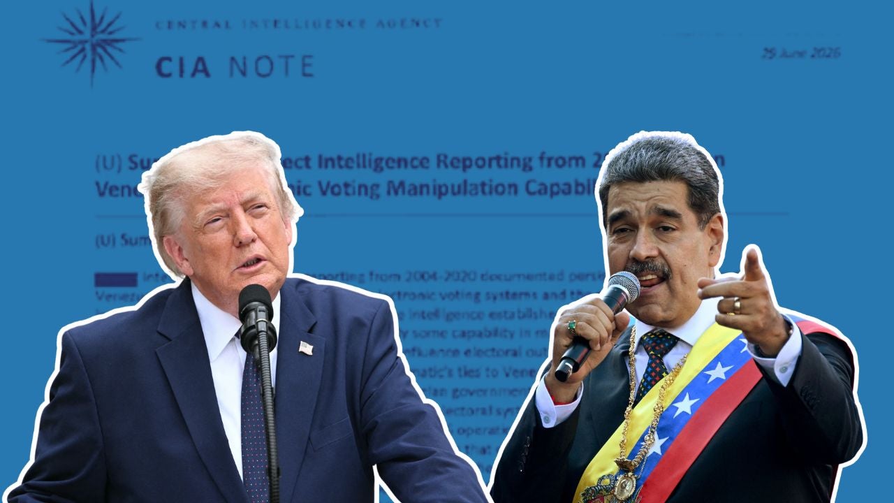 Donald Trump/ Nicolás Maduro - Fotos AFP/ Documentos - Fotos: CIA