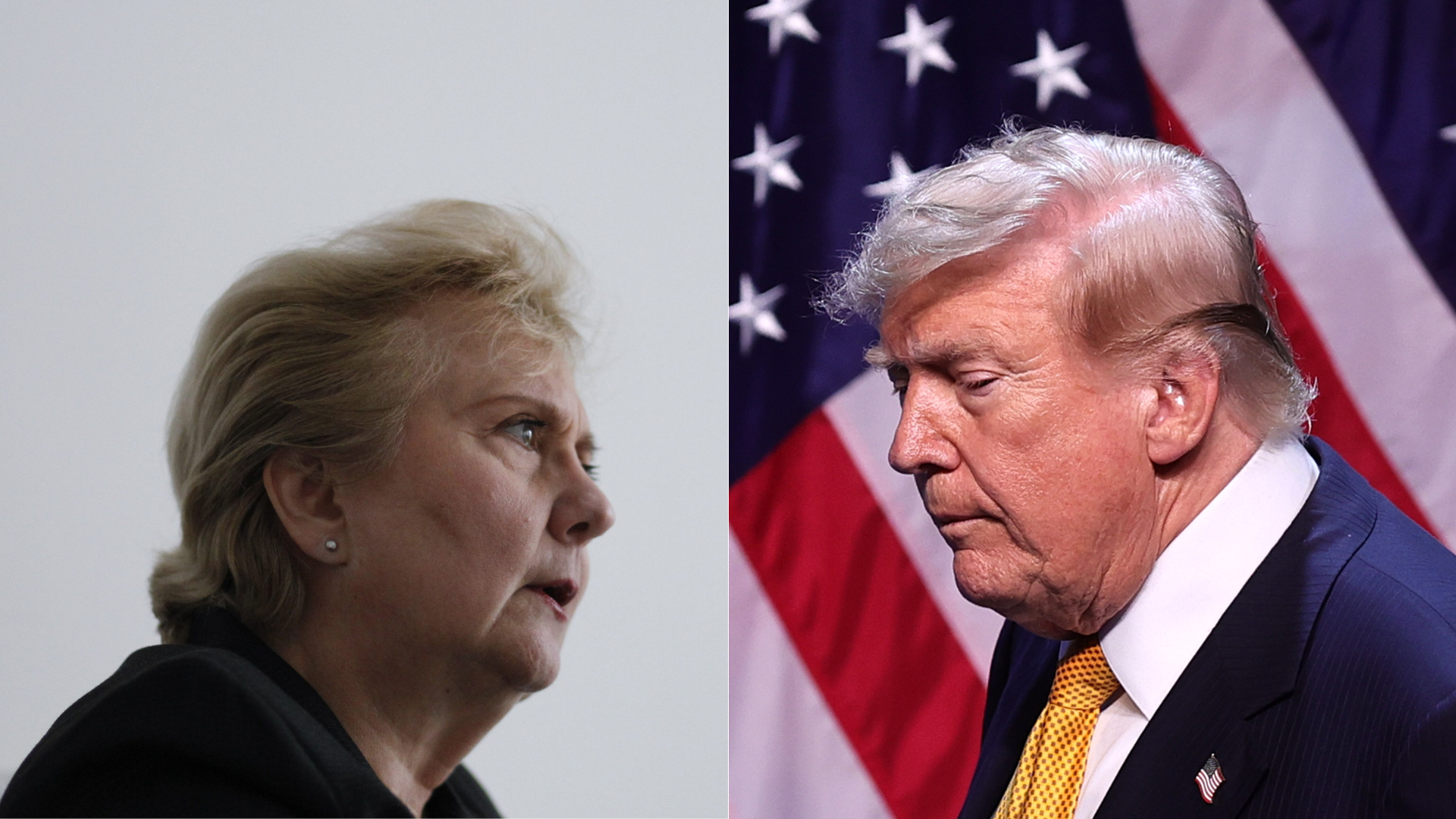 Blanca Rosa Mármol y Donald Trump | Foto: EFE