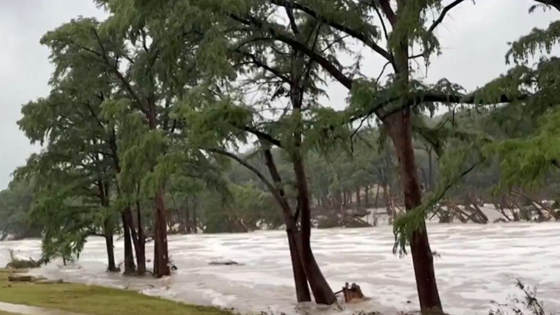 Lluvias en Texas / FOTO: Captura de pantalla