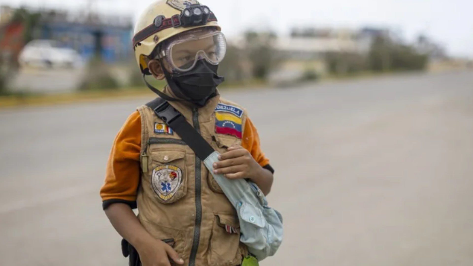 Sebastián Corro, niño venezolano - Foto: EFE