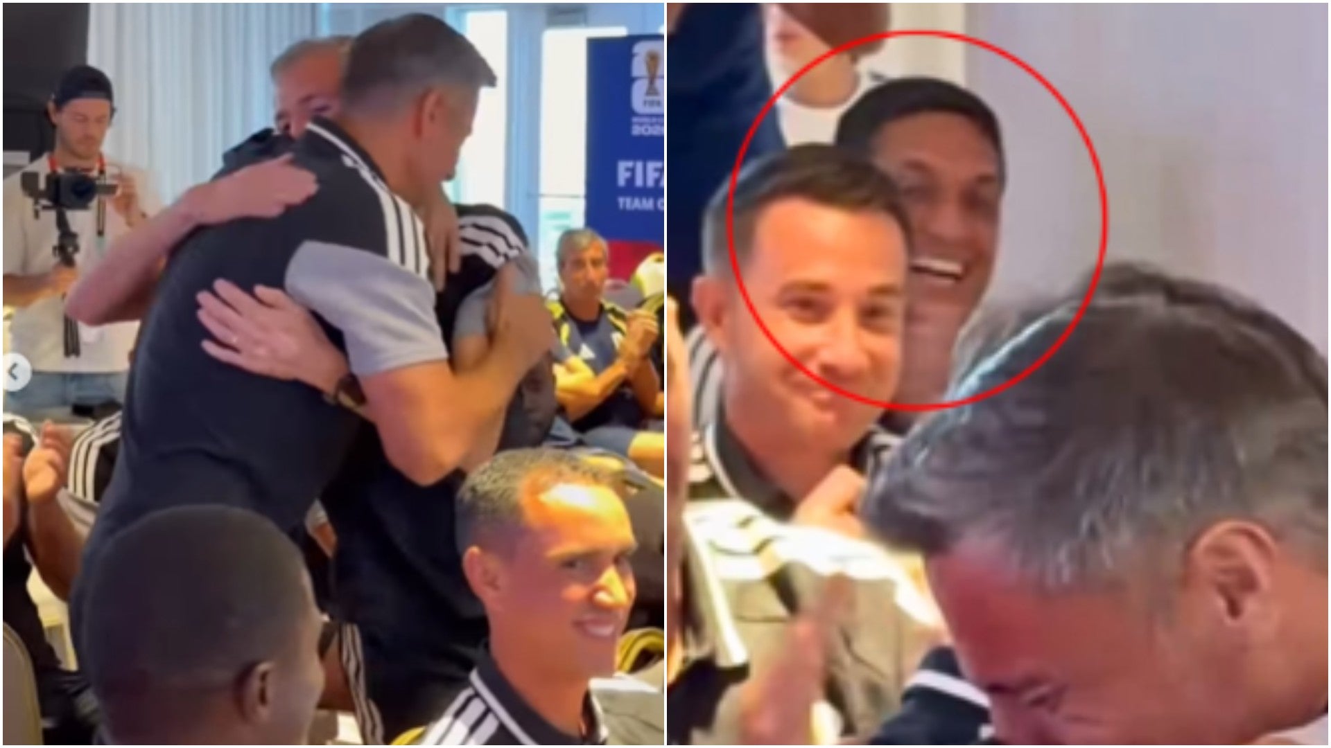 Emoción de Jesús Valenzuela, árbitro venezolano, tras conocer la designación del esloveno Slavko Vinčić como colegiado de la final del Mundial 2026 - Fotos: X