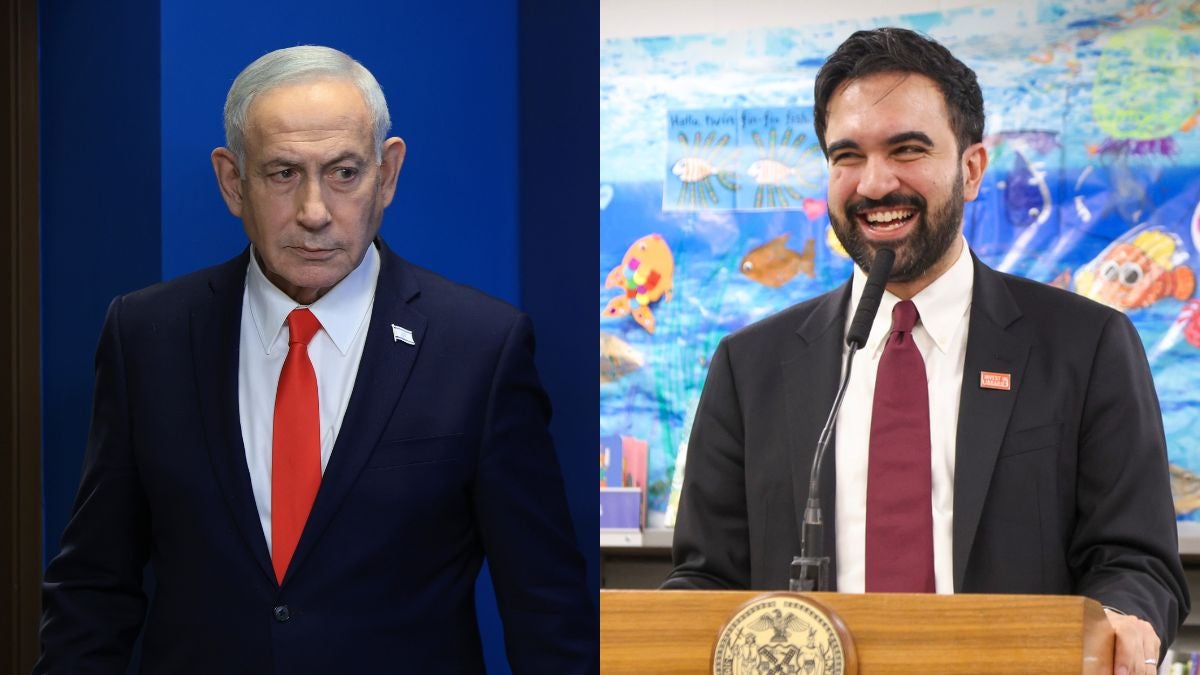 Benjamin Netanyahu y Zohran Mamdani (EFE)